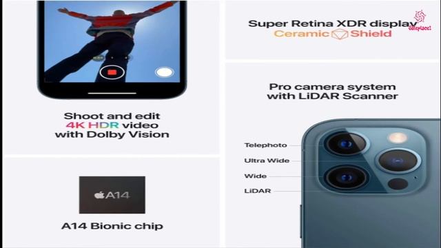 Top Best New Apple iPhone 12 Pro Max 128GB Graphite Review 2021 | Saleplace1 I-phone 12 Review смотреть онлайн