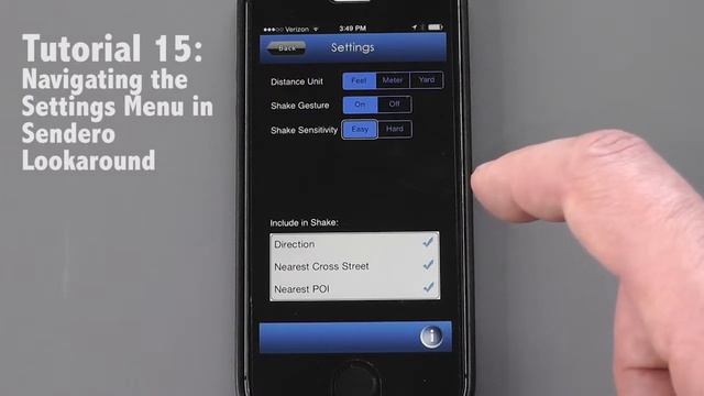 Exploring the Sendero LookAround Settings Menu | Tutorial 15: Voiceover for O&M Specialists смотреть онлайн