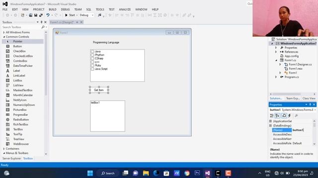 How To Use Checkedlist Box In C# Windows Form Application | Julie Bagood смотреть онлайн