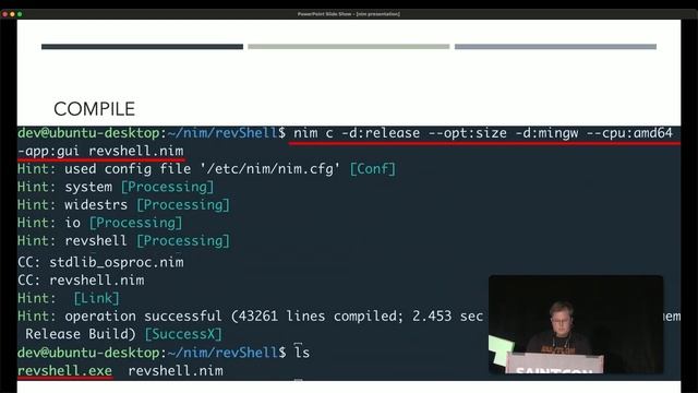 Aaron Haymore - Red Team Tooling with Nim-Lang смотреть онлайн