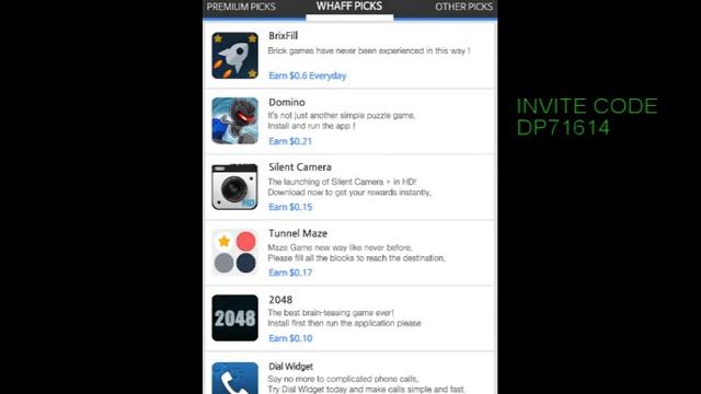 How to get $5 – 10 / day from whaff application in android смотреть онлайн