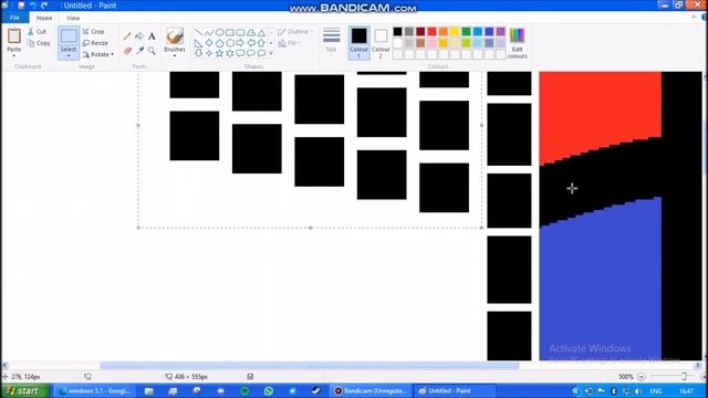 Drawing Windows 3.1 Logo on Mspaint смотреть онлайн
