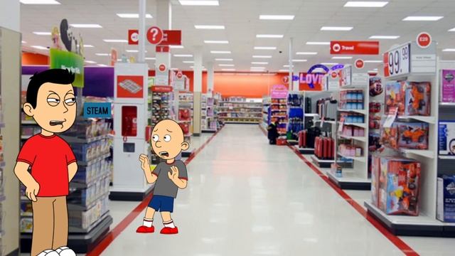 Classic Caillou Stinks The House With Fart Spray/Grounded/Sent To Boris' Secret Dungeon смотреть онлайн