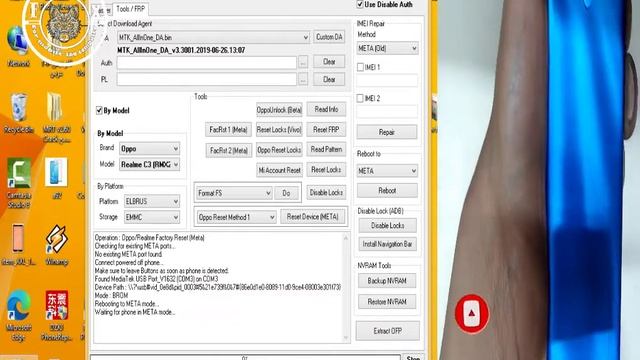 Realme C3 RMX 2020,2027 Pin, Pattern, Password, Frp unlock Umt MTK tool#Realme C3 смотреть онлайн