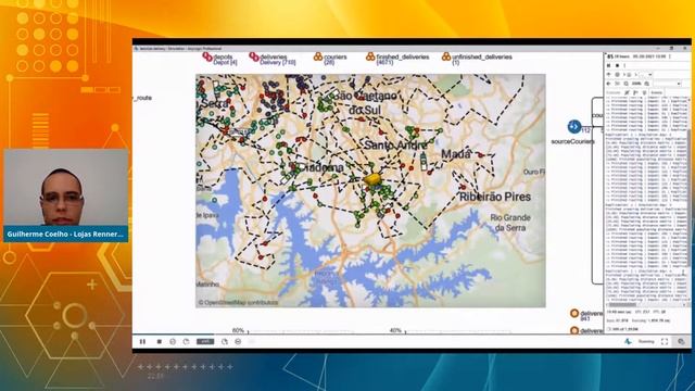 Simulating a Multi-depot Omni-channel Last-mile Delivery Operation Using a VRP Solver and AnyLogic смотреть онлайн