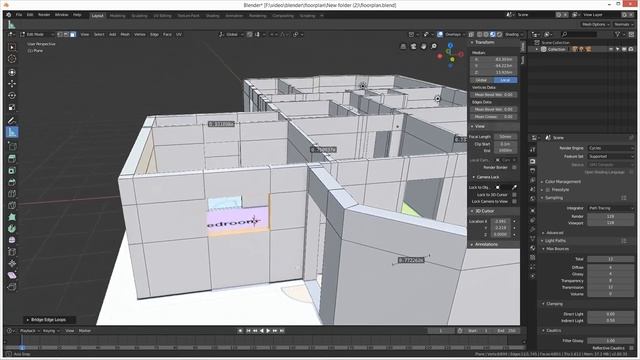 Blender 2.8 - 3D House: Windows, Doors and Unity Virtual Tour (Pt 2) смотреть онлайн