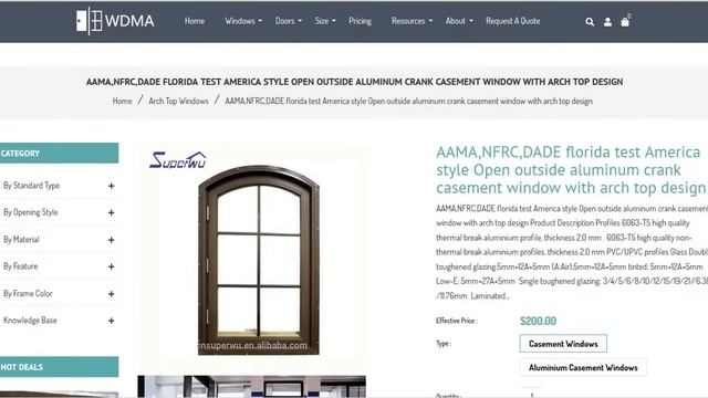 China WDMA Arch Top Windows смотреть онлайн