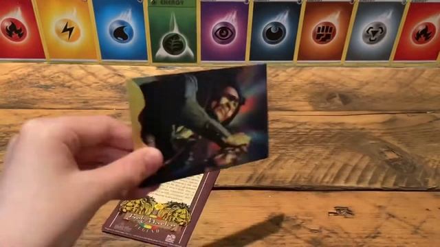 Bob Marley trading cards pack open смотреть онлайн