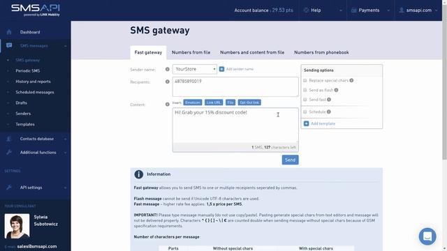 SMS Gateway | SMSAPI. Do It Yourself! смотреть онлайн