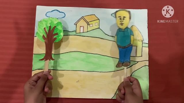 Puppet skit on “The boy and the apple tree” смотреть онлайн