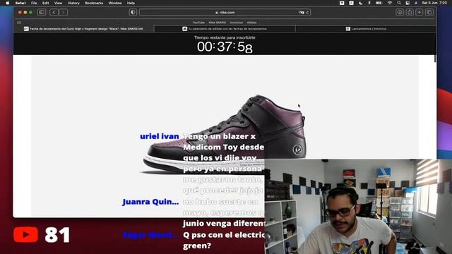 CACERIA DE SNEAKERS: DUNK HIGH x FRAGMENT смотреть онлайн