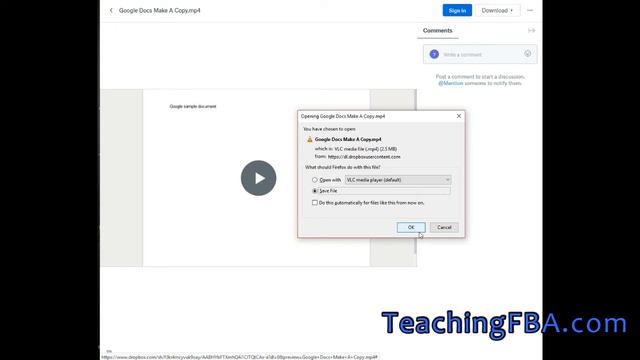 Downloading a Dropbox File смотреть онлайн