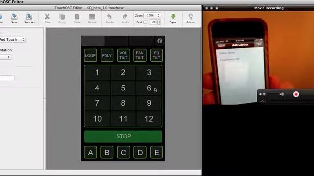 Loading Custom TouchOSC Layouts onto iPhone смотреть онлайн