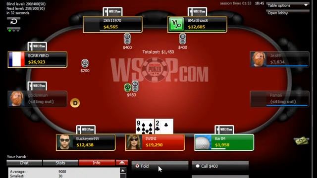 My WSOP.COM Poker Tournament Freeroll Challenge DAILY From $0 Balance to ??? смотреть онлайн