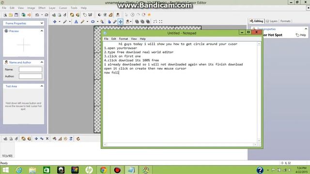 how to get any colour around your corsor for free windows 8.1 смотреть онлайн
