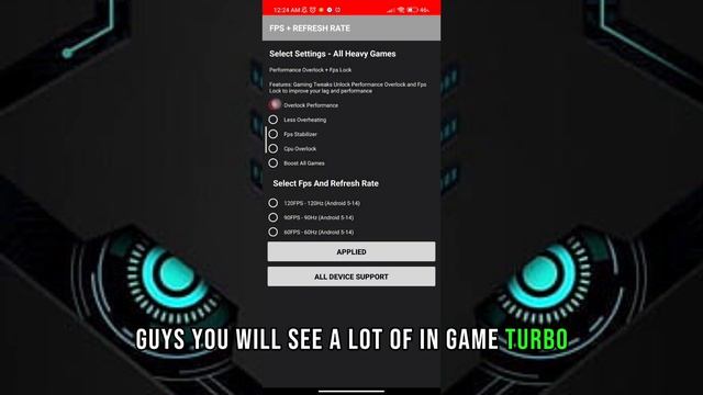 Overclock Android FPS + Refresh Rate Changer | Max FPS Fix Lag - No Root смотреть онлайн