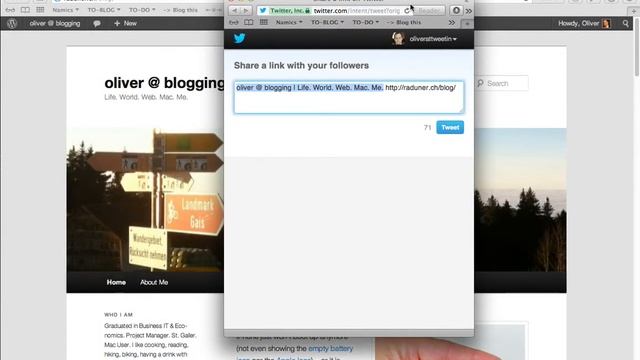 How-to add a "Tweet this"-shortcut to Safari on OS X смотреть онлайн