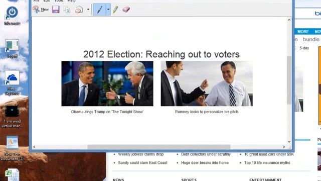 Learn the Windows 8 Snipping Tool - Take screen shots and save them смотреть онлайн