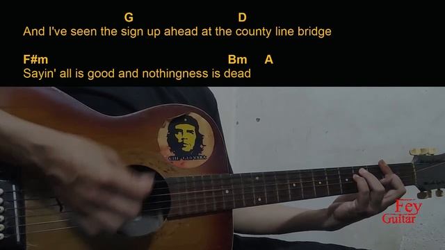 The Wallflowers - One Headlight Guitar Chords cover смотреть онлайн