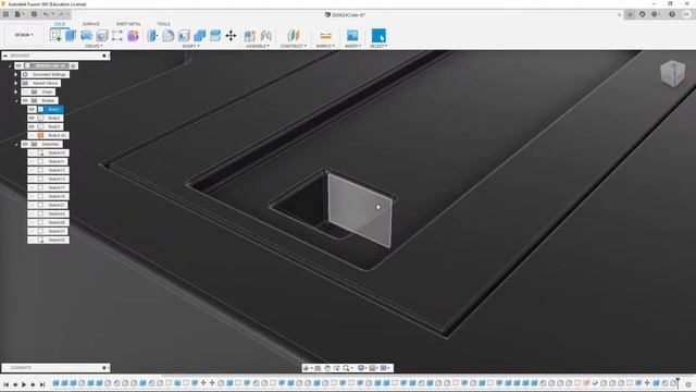 Modelling a Scifi Crate in Fusion 360 | Hard Surface [040] смотреть онлайн