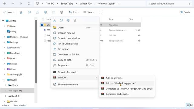 Hướng dẫn cài và sử dụng WinRar 700 2024 dễ như ăn cháo! How to install смотреть онлайн