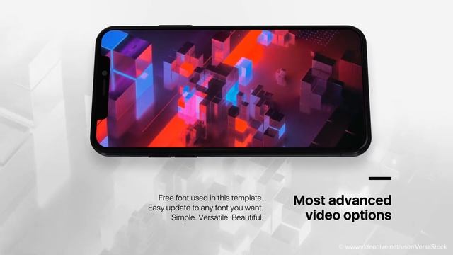 Element3D iPhone X App Promo Kit смотреть онлайн