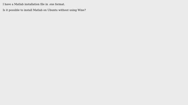 Ubuntu: How to install .exe file on Ubuntu without using Wine? смотреть онлайн