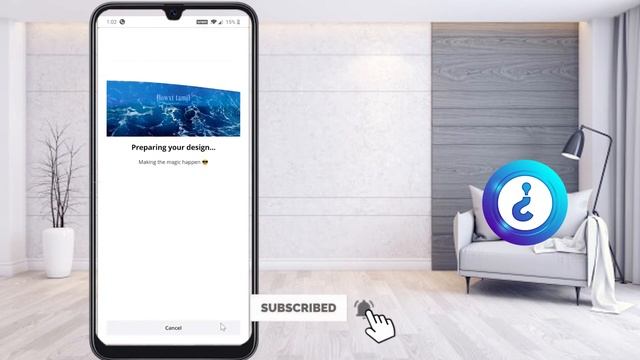 How to create channel art on YouTube from Mobile смотреть онлайн