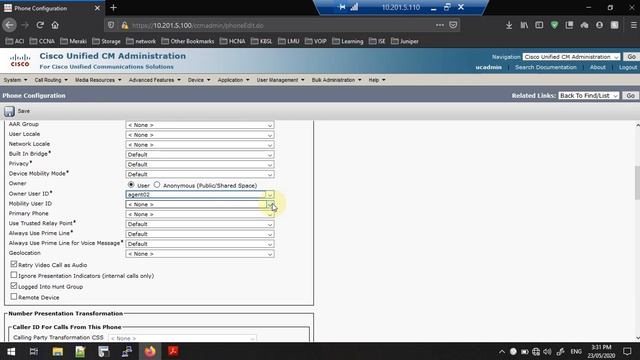 How to register Jabber For Android in Cisco Unified Call Manager смотреть онлайн
