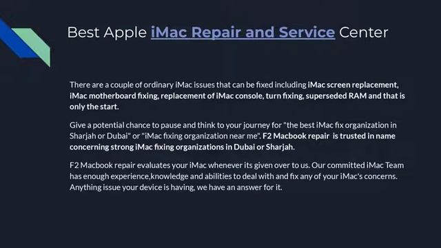 Apple Authorized Service Center in Dubai and Sharjah смотреть онлайн