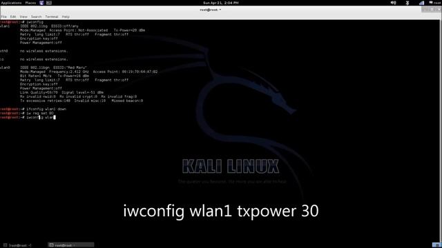 Setting the AWUS036H to Full 1000mW Power смотреть онлайн