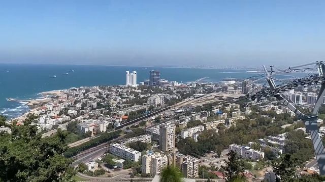 Канатная дорога в Хайфе / Haifa 😁🤪🇮🇱🇮🇱 смотреть онлайн