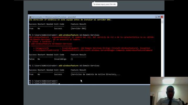 18.3 Instalación de AD DS en Server Core mediante PowerShell смотреть онлайн