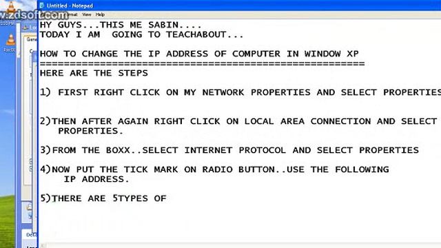 HOW TO ASSIGN AN IP ADDRESS IN WINDOW XP смотреть онлайн