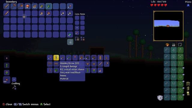 Terraria let's play #1-The beggining смотреть онлайн
