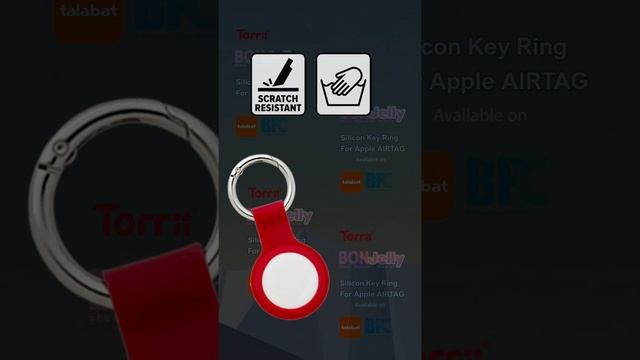 Apple AirTag Silicone Cover from Torrii Bonjelly смотреть онлайн