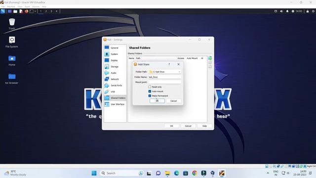 Share File & folder Between Windows 11 and Kali Linux | Transfer Files from Kali Linux to Windows смотреть онлайн
