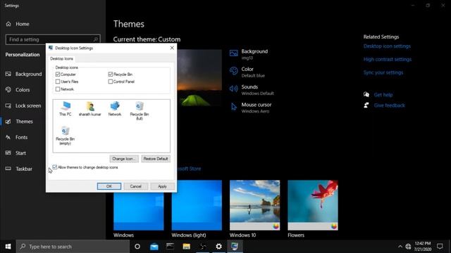 How to Add This Pc/My comuter Desktop Icons missing?Add Windows 10 desktop icon shortcuts смотреть онлайн