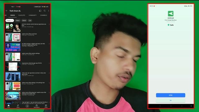 airmirror remote control device kaise use kare | airdrop file and remote access | 2 Mobile connect смотреть онлайн