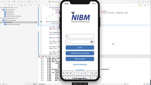 iOS Application Development - Login UI Testing смотреть онлайн