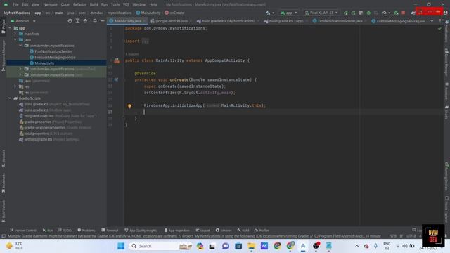 Integrate Firebase Notifications in Android | One user to another user | Hindi | Easiest Steps смотреть онлайн