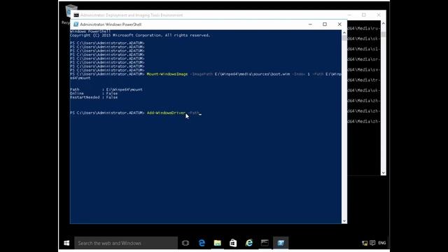 Windows 10 In The Enterprise Demo (1): Creating a Custom Boot Image Using Windows ADK 10 смотреть онлайн