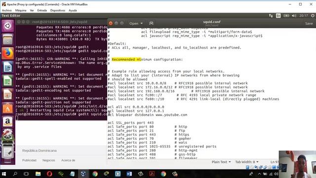 Configurar Servidor Proxy Squid смотреть онлайн