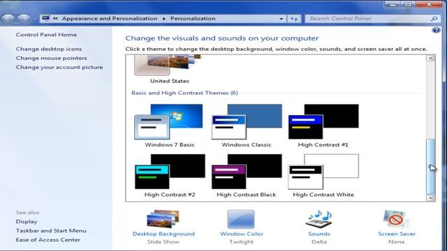 How to change theme in Win 7 смотреть онлайн