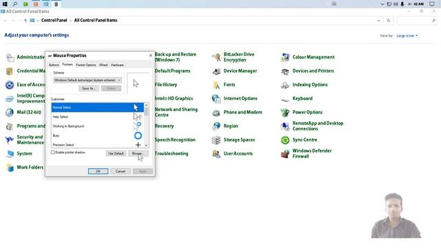 How To Change Your Cursor - Windows 10 - 2022 смотреть онлайн