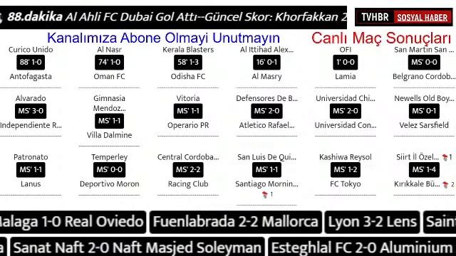 Canlı Maç Sonuçları Test Yayını смотреть онлайн