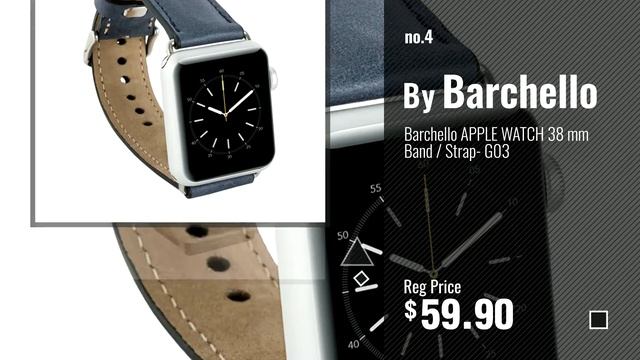 Top 5 Barchello Smart Watches [2018 Best Sellers]: Barchello APPLE WATCH 42 mm Band / Strap - E01 смотреть онлайн