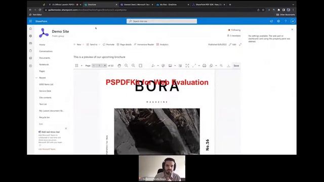 Official Launch: PSPDFKit’s SharePoint Online Integration смотреть онлайн