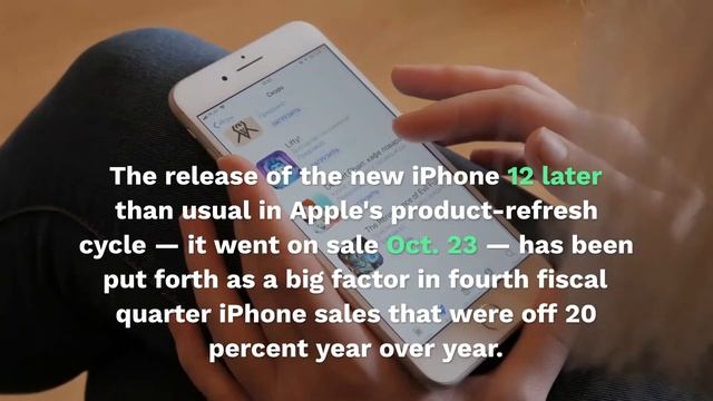 Weak iPhone Sales Cost Apple In Market Cap смотреть онлайн