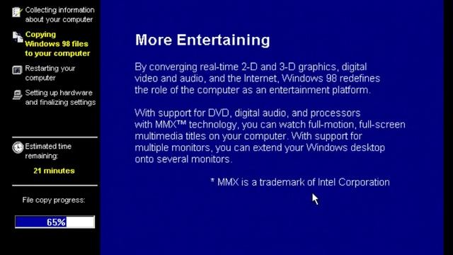 Windows 98 SE Evolution смотреть онлайн